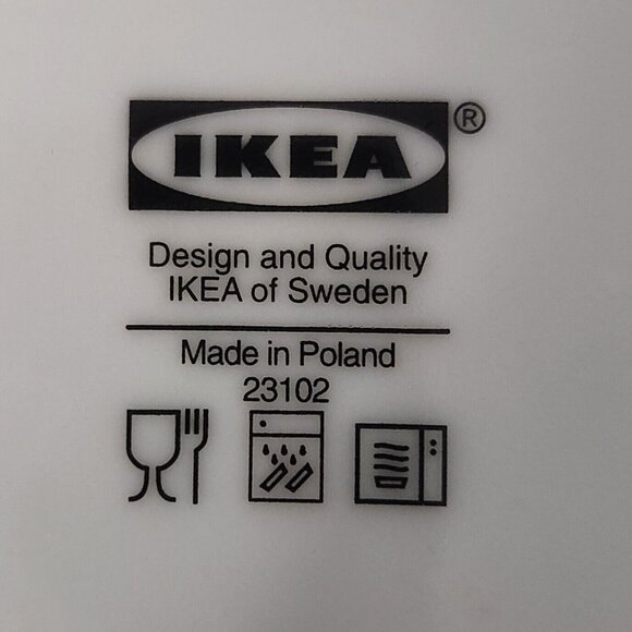 Set of 4 Ikea Side Plates Stunsig Girl Frédérique Vernillet Limited Edition 2017 - Picture 10 of 10